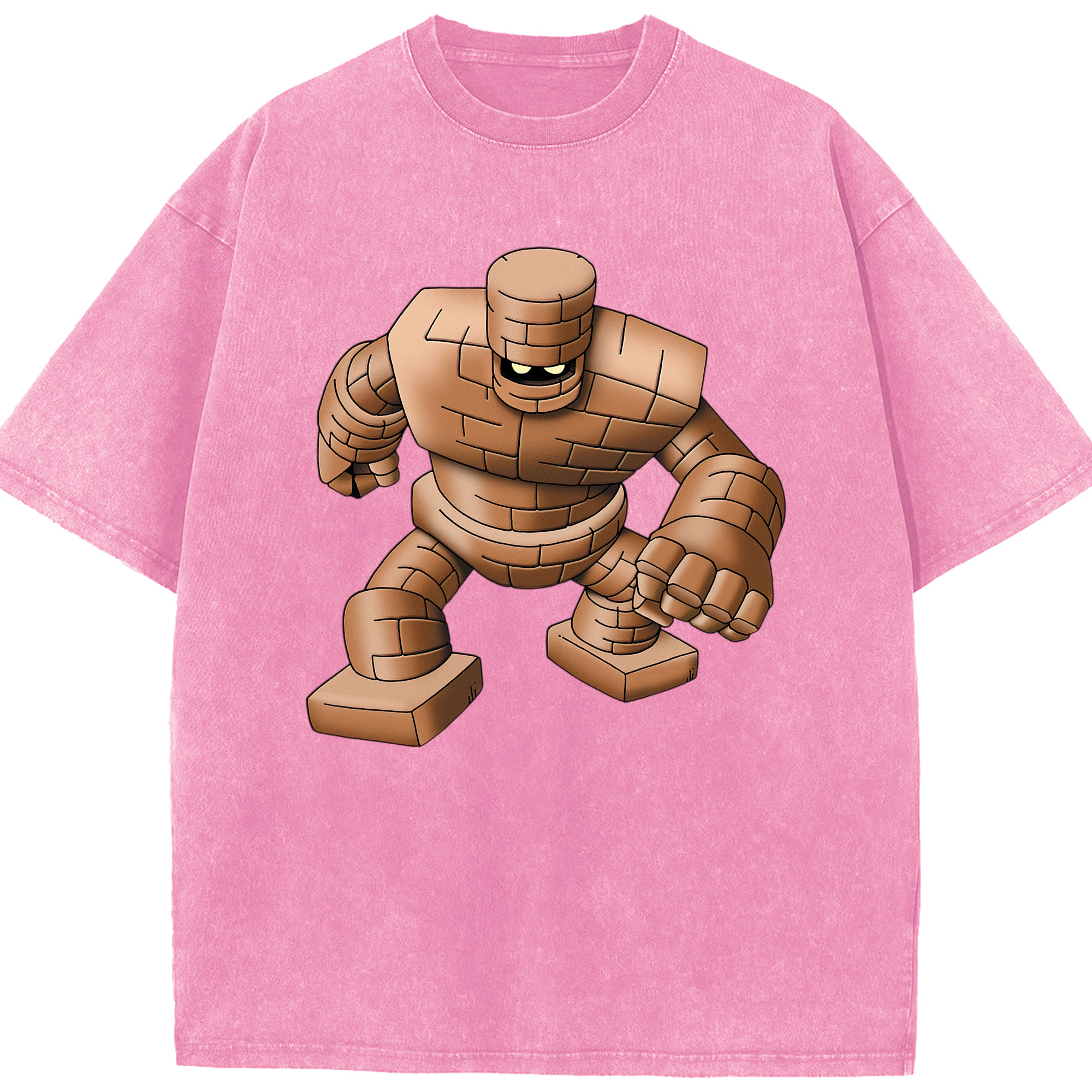 （画像用） ドラゴンクエスト Doragon Kuesuto Dragon Quest 綿100% ヴィンテージ風 半袖Tシャツ（フロントプリント）